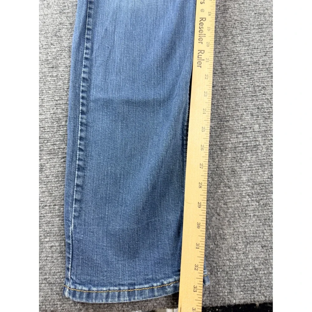 Levis 505 Regular Fit Straight Leg Blue Denim Jeans Mens W34 L36 00505-1064‎